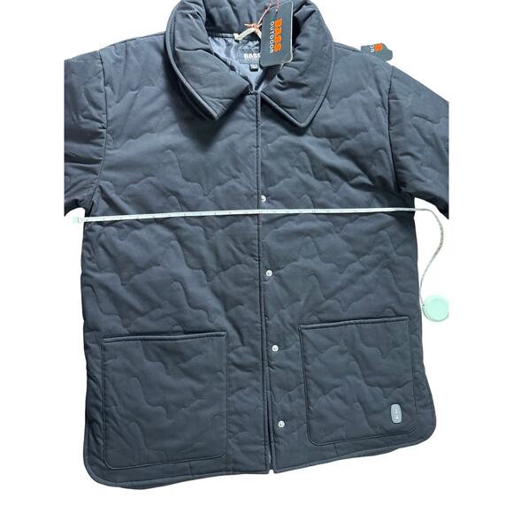 BASS OUTDOOR Women's Quilted Long-Sleeve Jacket BLACK NWT SIZE S - Picture 10 of 11